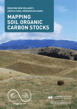 mapping soil organic carbon stocks