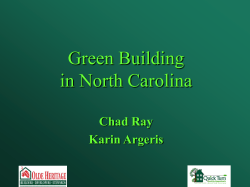 Appraising for GREEN