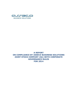 (sa) with corporate governance rules