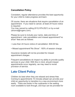 Getting to know you information form