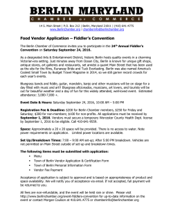 2016 Food Vendor Application fiddlers