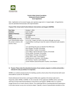 Portola Valley Schools Foundation