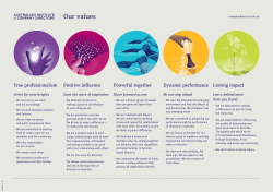 Our values