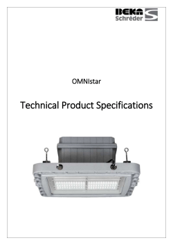 Technical Product Specifications - Template