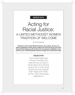 Acting for Racial Justice