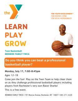 LEARN PLAY GROW Teen Basketball MONROE