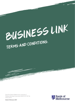 business link - Bank of Melbourne