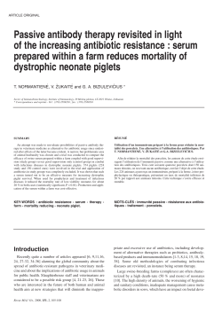 Passive antibody therapy revisited in light of the increasing antibiotic