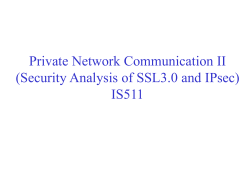Part I: Introduction - SysSec (System Security) Lab