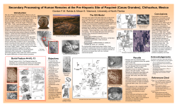 Secondary Processing of Human Remains at the Pre