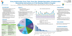Every Antimicrobial, Every Team, Every Day: Detailed Description of