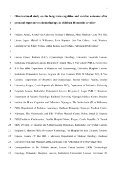 amant et al long term follow up after antenatal