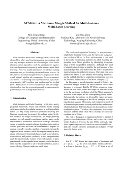 A Maximum Margin Method for Multi-Instance Multi