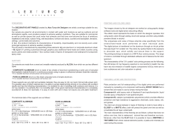 The technical data of the supports are as follows