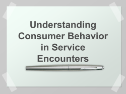 Services Marketing