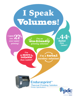 Endurasprint - PDC Healthcare