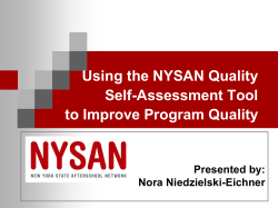 2011-12 Year in Review - Association of New York State Youth