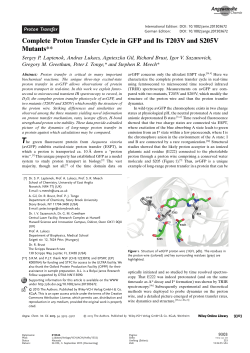 Complete Proton Transfer Cycle in GFP and Its T203V and S205V