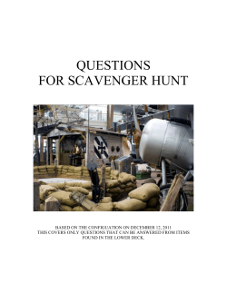 Hangar Bay One Answers - Naval Aviation Museum Foundation