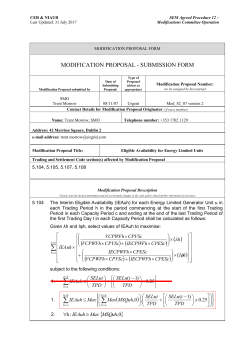 Modification Proposal V2