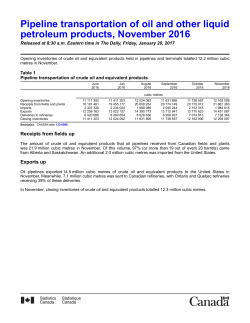 Pipeline transportation of oil and other liquid