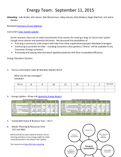 The Sustainable Home and Business Tour