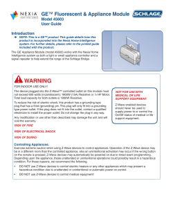 Schlage Light Module Guide