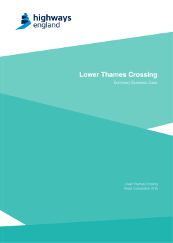 Summary Business Case - Highways England