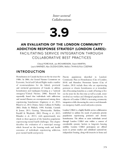 london cares - The Homeless Hub