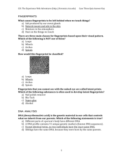 Key - CSI Web Adventures