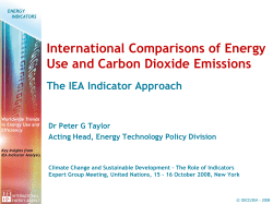 International Comparisons of CO2 Emission Trends and Potentials