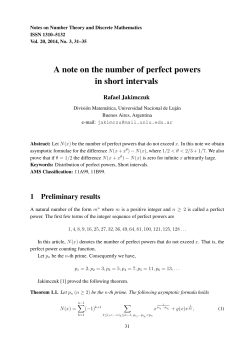A note on the number of perfect powers in short intervals