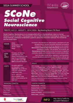 Social Cognitive Neuroscience