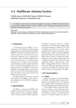 Multibeam Antenna System