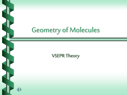 Geometry of Ions and Molecules