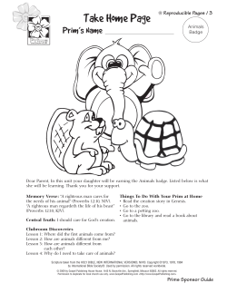 Take–Home Page - AG Web Services