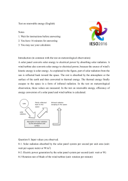 practical renewable energy - IESO-info