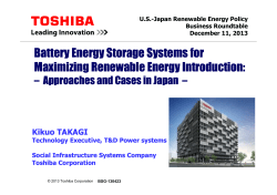 Battery Energy Storage Systems for Maximizing Renewable Energy