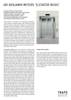 ari benjamin meyers `elevator music`