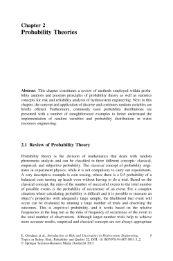 Probability Theories
