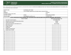 2015 Annual Recycling Report