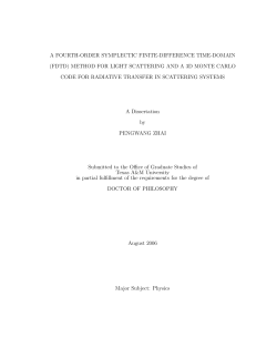 a fourth-order symplectic finite-difference time