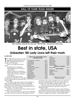 1987-88 Altoona Area High School girls basketball team