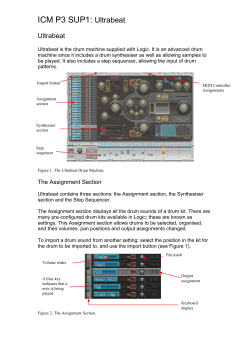 "Ultrabeat" Drum Machine