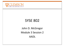 SYSE 802