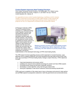 Control System Improves Heat-Treating Precision