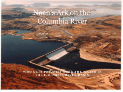 Power, Water or Fish?