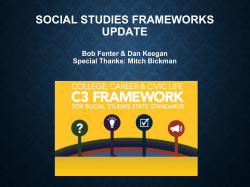 social studies frameworks update