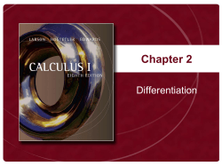 Theorem 2.4 The Constant Multiple Rule