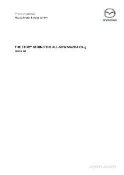 Doc - Mazda Press Portal